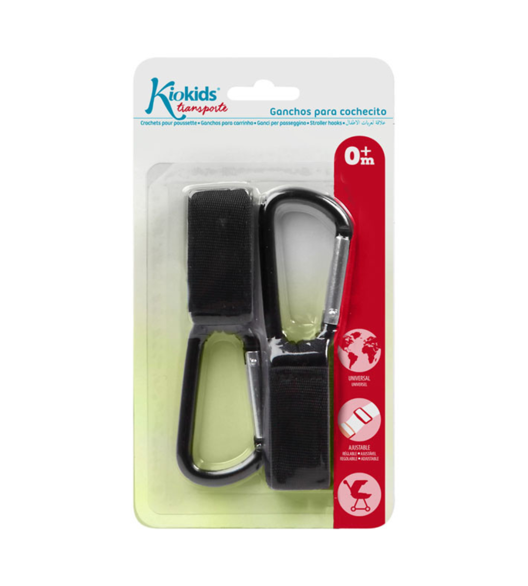 GANCI MOSCHETTONE per Passeggino KIOKIDS - immagine 3