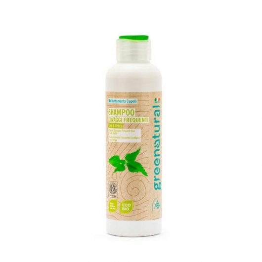 SHAMPOO lavaggi frequenti LINO & ORTICA GREEN NATURAL ecobio 250 ml