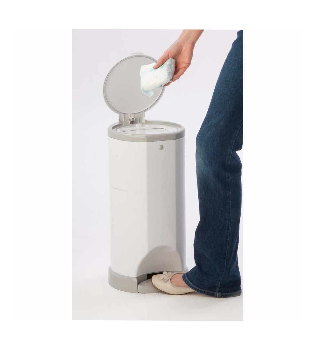 BIDONE GETTA PANNOLINI 16 L KORBELL - immagine 2