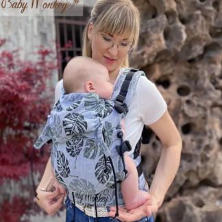 Marsupio ergonomico BABY MONKEY REGOLO NEWBORN RAINFOREST Reverse