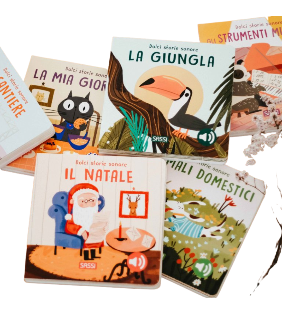 LIBRO SONORO "DOLCI STORIE SONORE" SASSI Editore