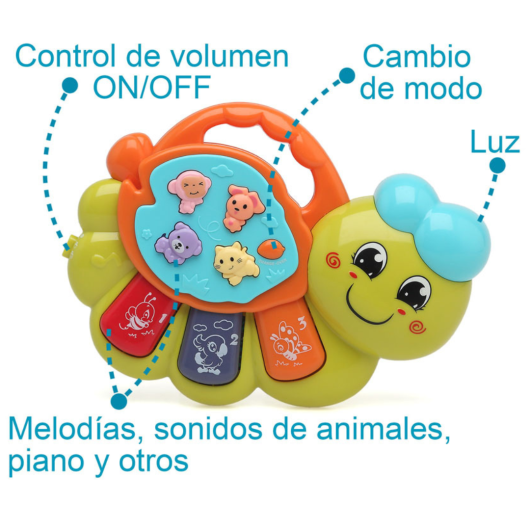 LUMACA MUSICALE KIOKIDS - immagine 2