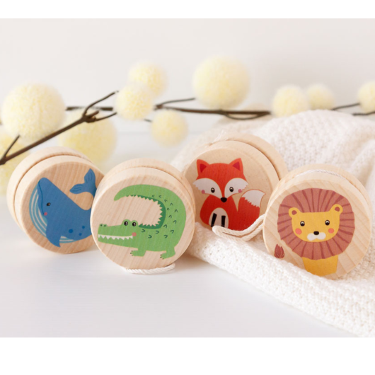 YO-YO in Legno ANIMALI KIOKIDS - immagine 3