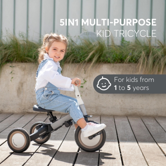 TRICICLO BICICLETTA 5 IN 1 FLIP KIKKA BOO - immagine 7