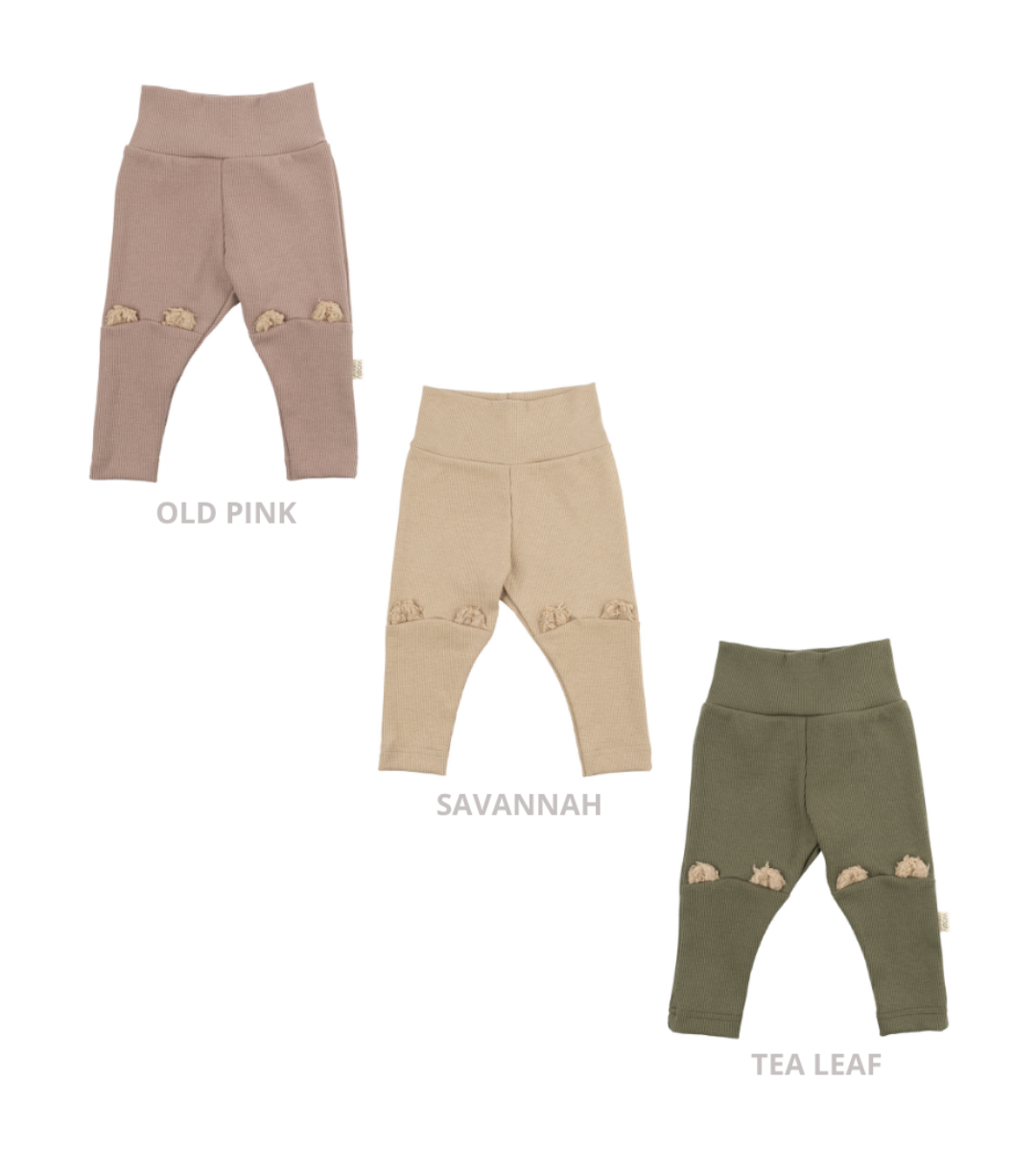 PANTALONE con Orecchie da Orsetto WOOLY ORGANIC