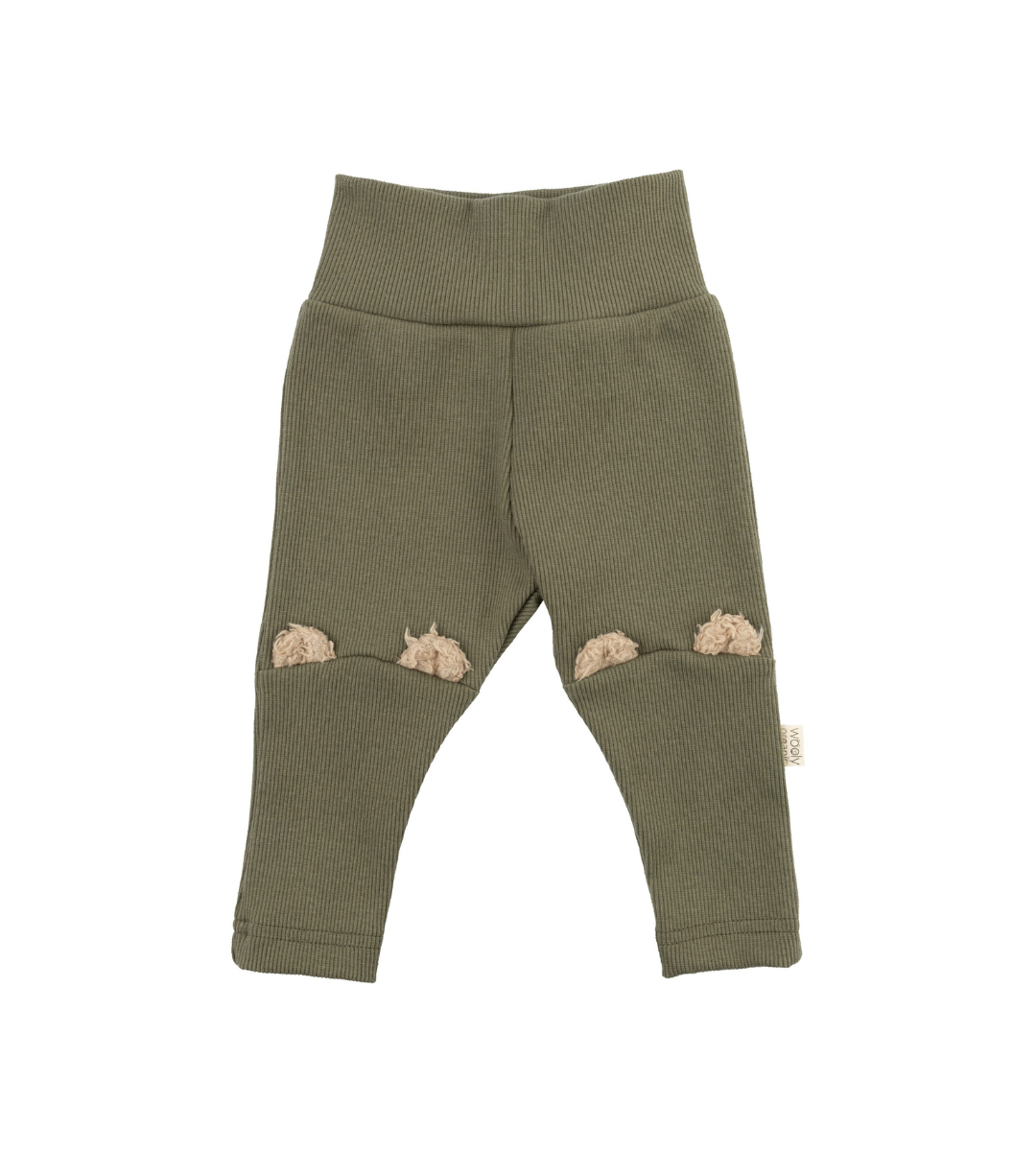 PANTALONE con Orecchie da Orsetto WOOLY ORGANIC - immagine 3