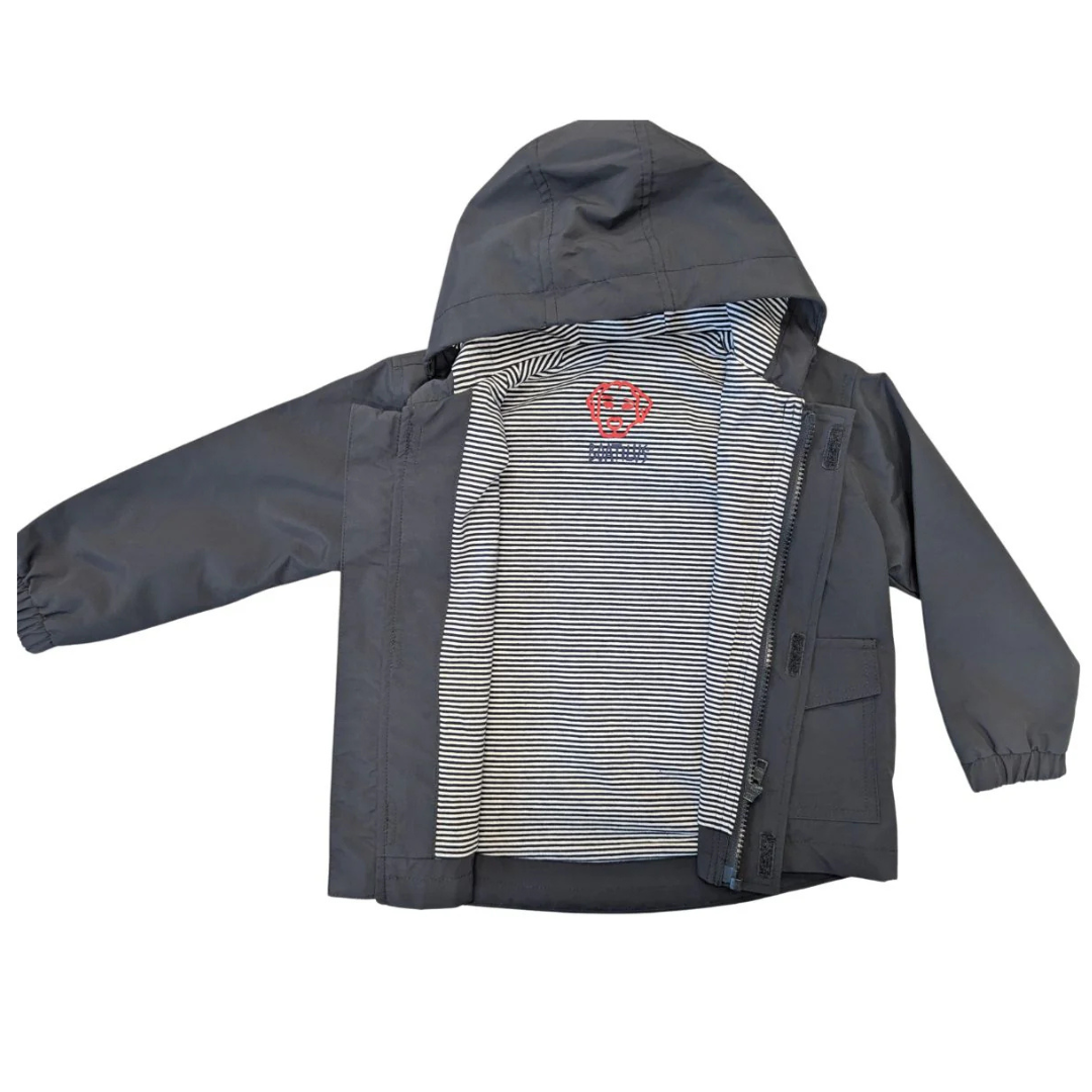 GIACCA IMPERMEABILE Mezza Stagione Parky BOATILUS - immagine 2