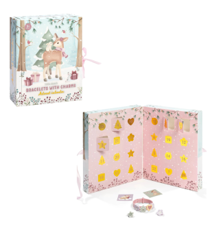 CALENDARIO DELL'AVVENTO Braccialetti e Adesivi LITTLE DUTCH