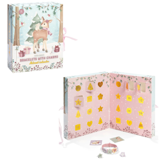 CALENDARIO DELL'AVVENTO Braccialetti e Adesivi LITTLE DUTCH
