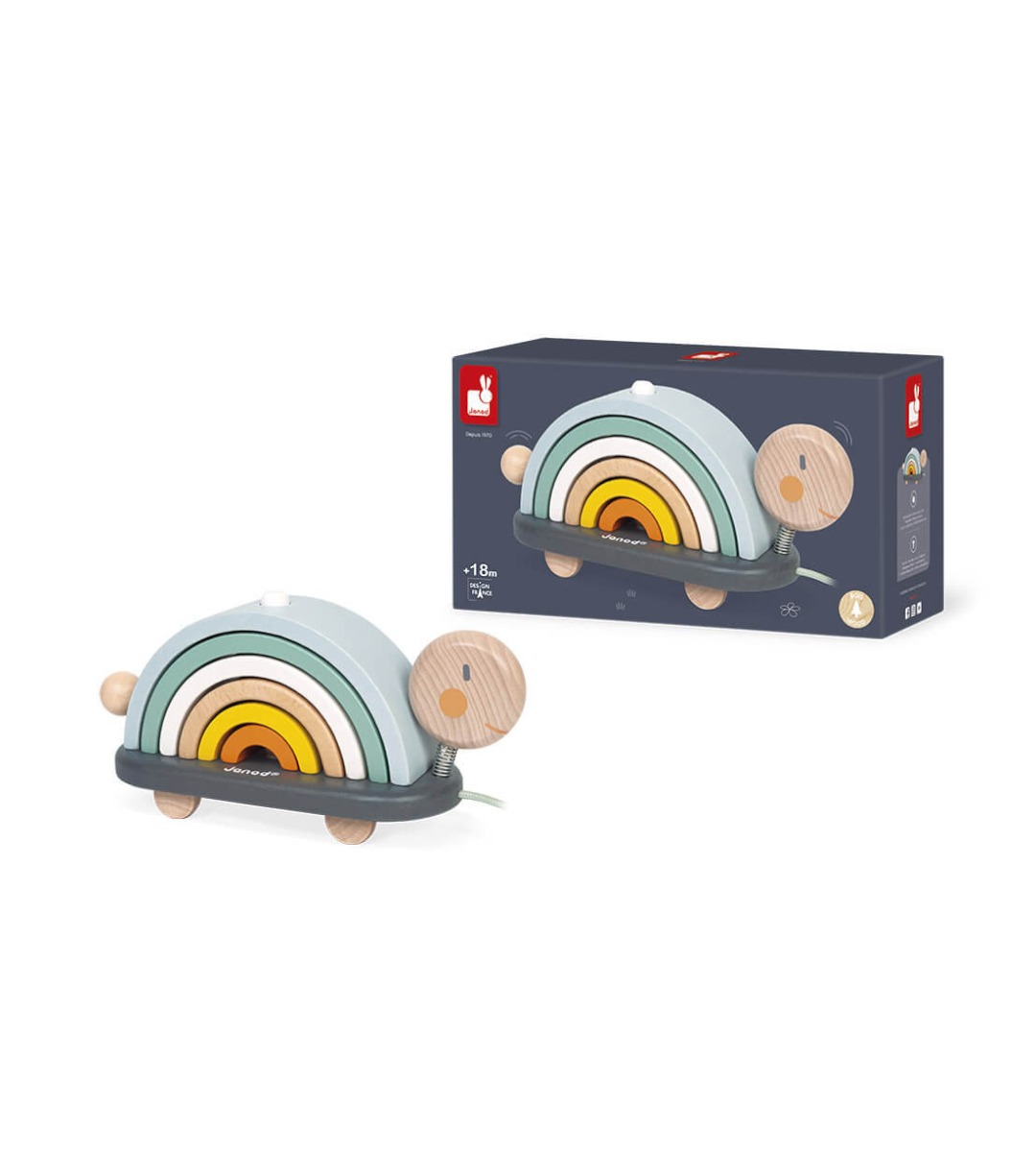 TARTARUGA Arcobaleno Trainabile JANOD - immagine 6