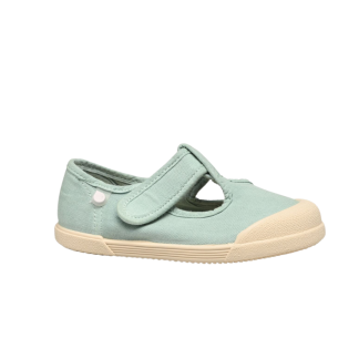 SANDALI di tela Barefoot LONA IGOR Verde Menta