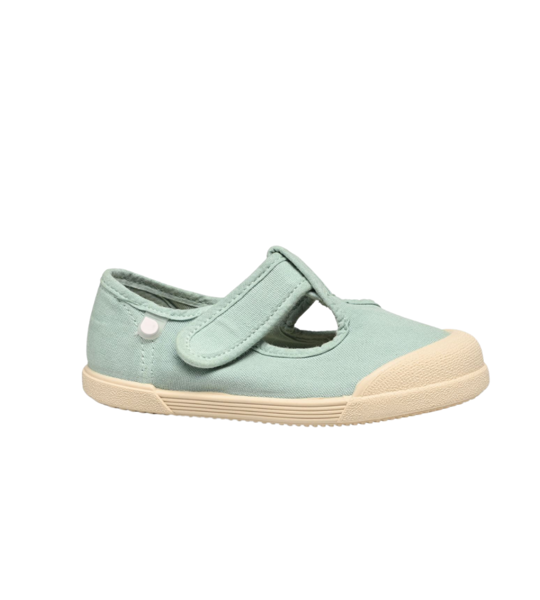 SANDALI di tela Barefoot LONA IGOR Verde Menta