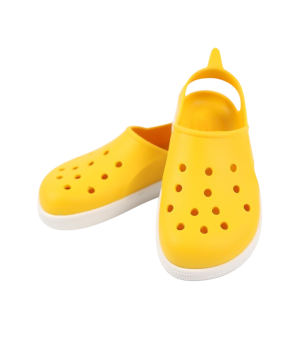 SANDALI SABOT CLOGGY BOATILUS Giallo/Bianco