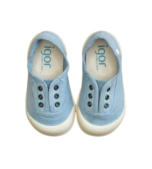 SCARPE di tela Barefoot LONA IGOR Oceano