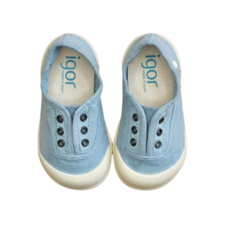 SCARPE di tela Barefoot LONA IGOR Oceano