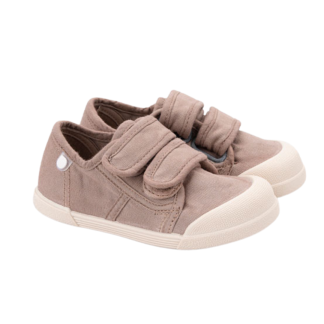 SCARPE di tela Barefoot LONA CHIUSURA A STRAPPO IGOR Cacao