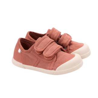 SCARPE di tela Barefoot LONA CHIUSURA A STRAPPO IGOR Terracotta