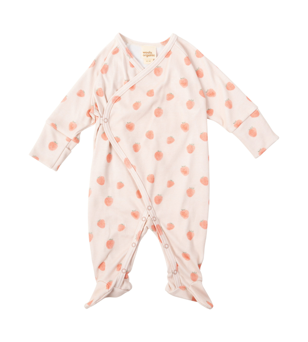 TUTINA WOOLY ORGANIC Strawberry Spark