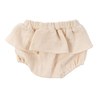 PANTALONCINO CULOTTE Bimba con Volant WOOLY ORGANIC