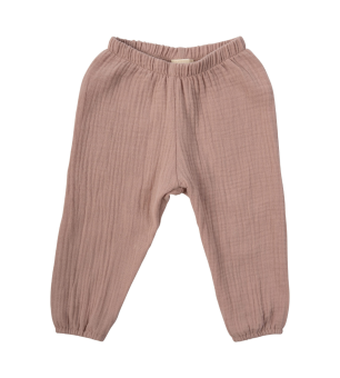 PANTALONE Neonato in Mussola di Cotone WOOLY ORGANIC
