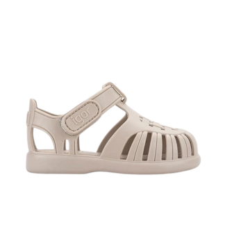 SANDALI in Gomma Tobby Solid IGOR Sabbia